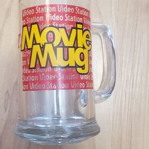 Video Station Movie Mug - Red and Yellow
